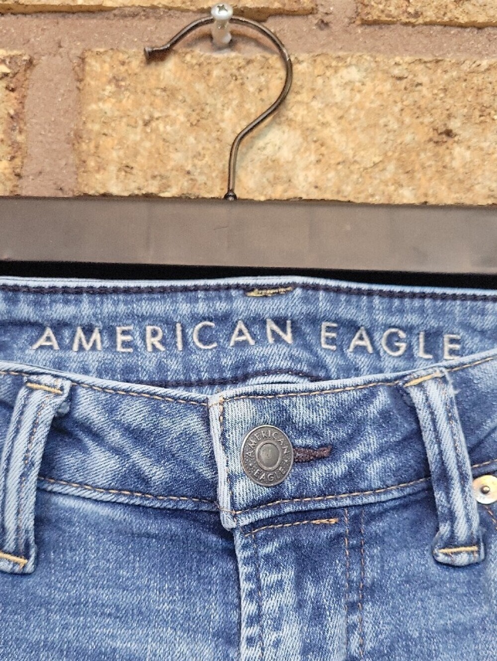American Eagle Men's Airflex Slim Denim Jeans Size 30 Cotton Stretch - Picture 6 of 12